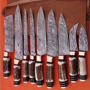 Handcrafted custom Chef Knife set
